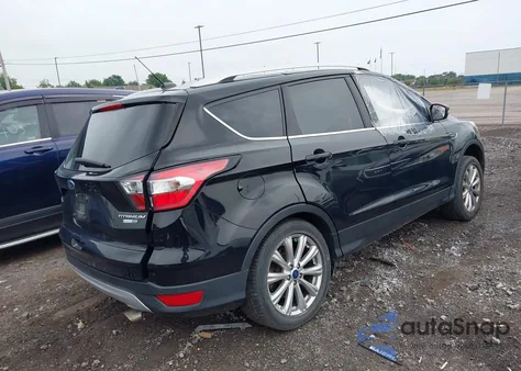 2017 Ford Escape Titanium from USA, damaged, VIN 1FMCU9JD5HUE03852